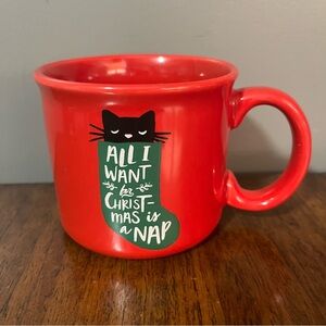 All I Want For Christmas Novelty Mug - Red